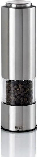 Ad Hoc Electric Pepper Mill Inox in Gray Color 19cm