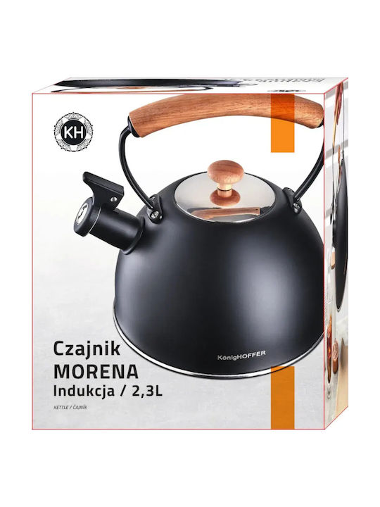 KönigHOFFER Кетъл Неръждаем Сив 2300ml
