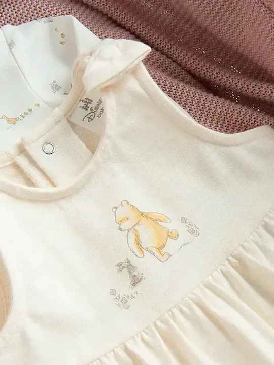 Cool Club Set Onesie with Pants Beige 2 Pieces