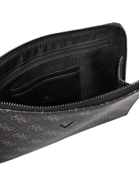 'milano' Men's Black Briefcase