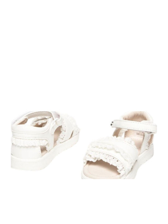 Mayoral Kids' Anatomic White Sandals