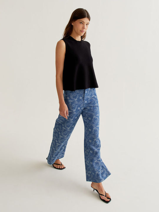 High Rise Women's Jean Pants