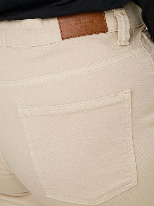 Hochgebirge Damen Jeans Hosen Beige