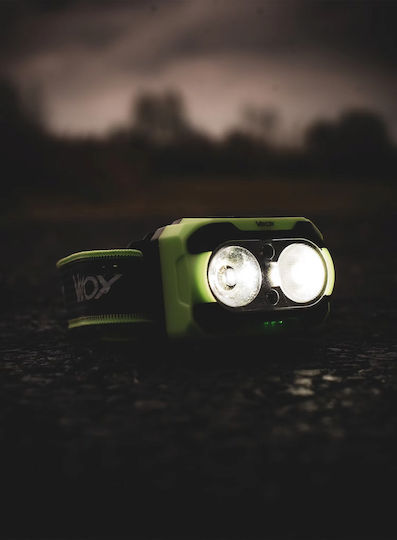 Vayox Rechargeable LED Head Flashlight IP44 with Maximum Brightness 600lm