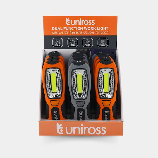 Uniross LED Flashlight IP44 with Maximum Brightness 230lm