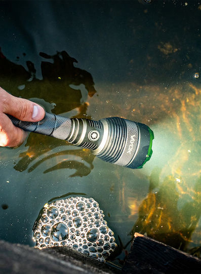 Vayox Rechargeable LED Flash Light IPX7 with Maximum Brightness 10000lm
