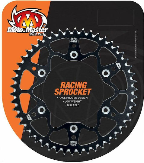 Moto-master Rear Aluminum Sprocket 420 Black 48 Teeth 62.041.22.48