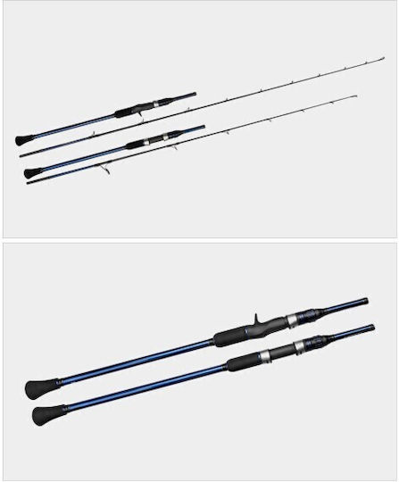 Noeby Καλάμι Ψαρέματος για Slow Jigging / Casting / Συρτή 1.96m 30-260gr