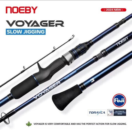 Noeby Καλάμι Ψαρέματος για Spinning 1.96m 350gr