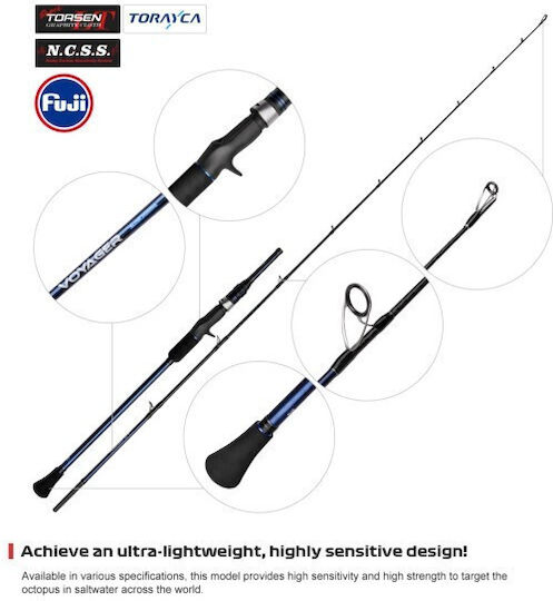 Noeby Fishing Rod for Casting 1.96m 350g