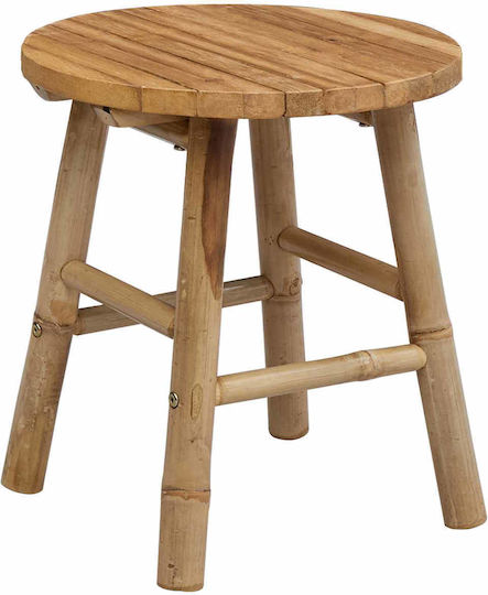 vidaXL Outdoor Chair Bamboo Natural 38x38x42cm