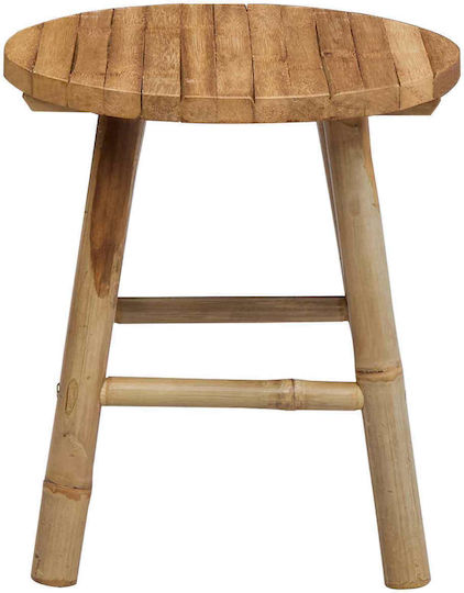 vidaXL Outdoor Chair Bamboo Natural 38x38x42cm