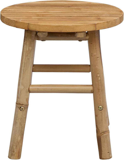 vidaXL Outdoor Chair Bamboo Natural 38x38x42cm