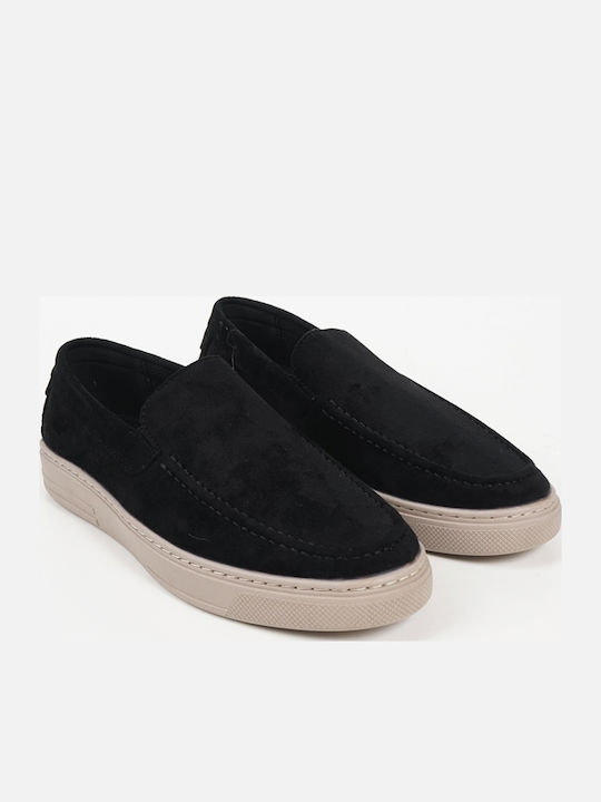 Men's Moccasins In Black Colour