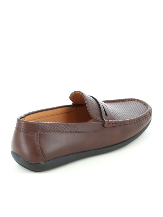Men's Moccasins in Brown Colour 223/87972/8_BROWN