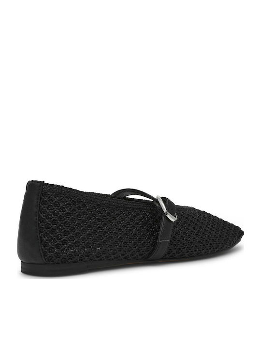 Women's Ballerina Shoes in Black Colour