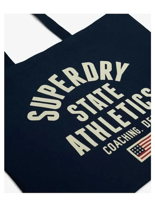 Superdry Women's Cotton Shopping Bag W9110442a-g1n-richest-navy-off White