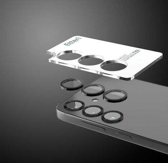 Etteri Προστασία Κάμερας Tempered Glass Ασημί για το Samsung S26 Plus