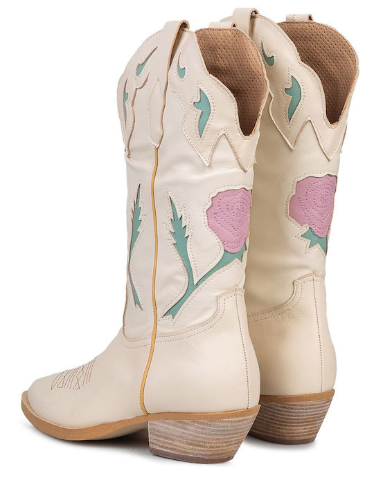 Women's Ankle Boots Beige