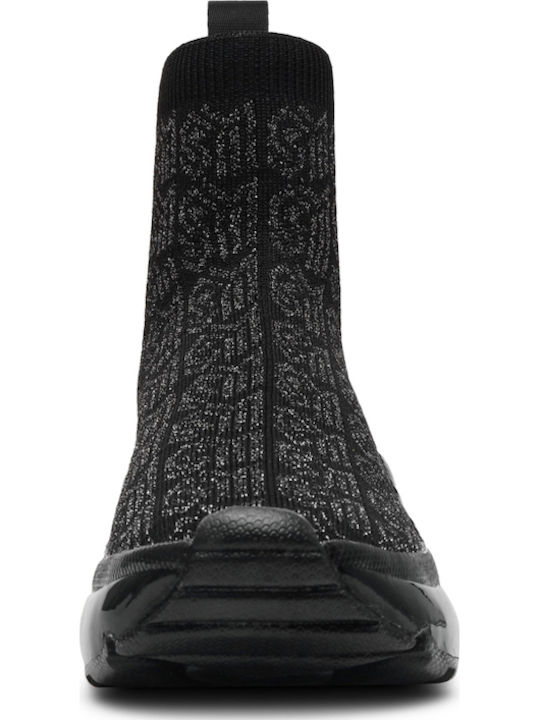 Stiefeletten Damen Schwarz