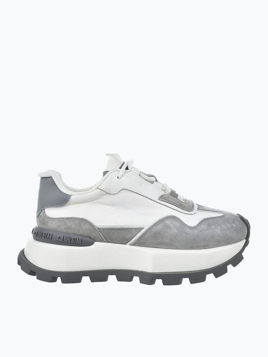 Damen Sneakers Hellgrau / Weiß