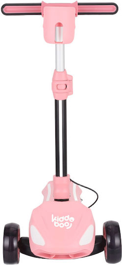 Kiddoboo Kinderroller E-Scooter Trecyclo 3-Rad für 5+ Jahre Rosa
