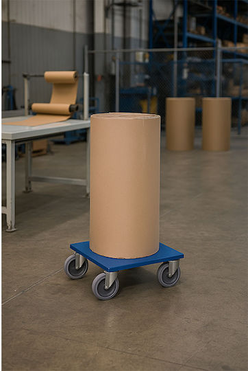 Variofit Plattformwagen for Load Weight up to 500kg in Blau Color