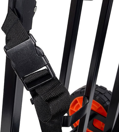 Tactix Transport Trolley for Weight Load up to 100kg Black