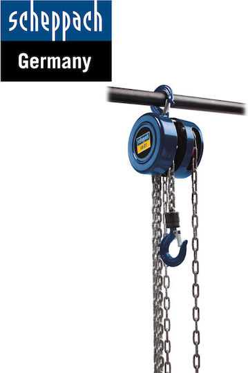 Scheppach Kettenzug for Load Weight up to 1t in Blau Color