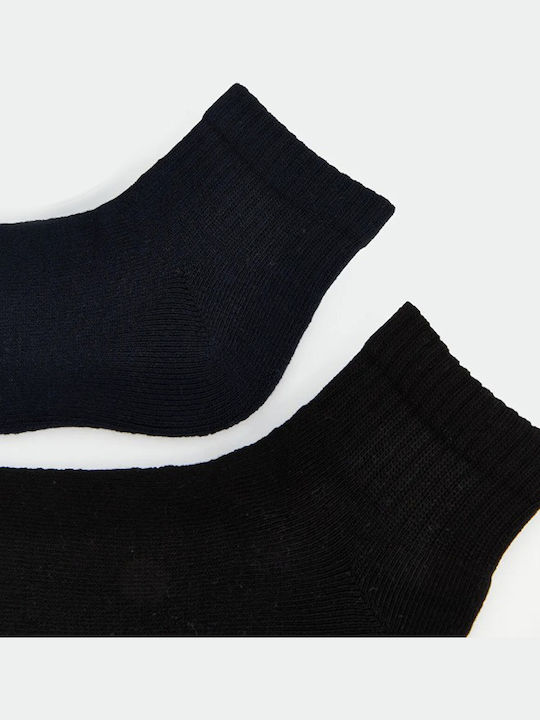 Calzedoro Herren Socken Schwarz 2er Pack