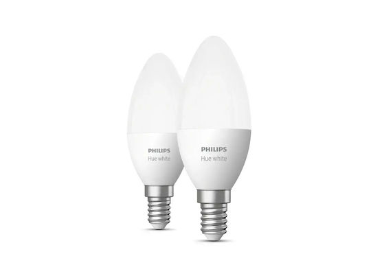 Philips Intelligente Glühbirnen Philips Hue LED Für E14 Färbiges Warmes Weiß 470 Lumen Dimmbar 2 Stück