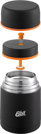 Esbit Classic Δοχείο Φαγητού Inox Θερμός Μαύρο 750ml
