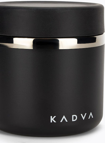 Kadva Δοχείο Φαγητού Μαύρο 600ml