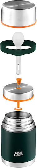 Esbit Klassische Inox Mittagsboxen Isolierte Lunchbox Grünes 750ml
