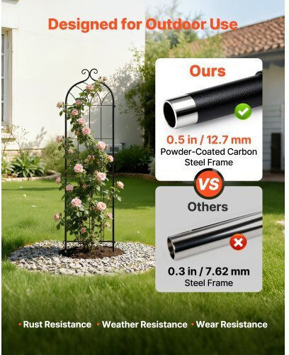 Vevor Plant Support Stands 40.5cm Set 4 Pieces