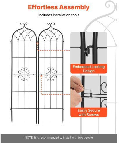 Vevor Plant Support Stands 40.5cm Set 4 Pieces