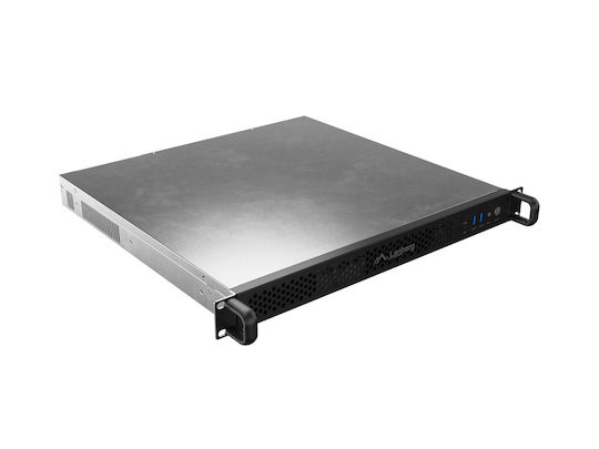 Lanberg Пач Панел за Rack 1U 19" Сив