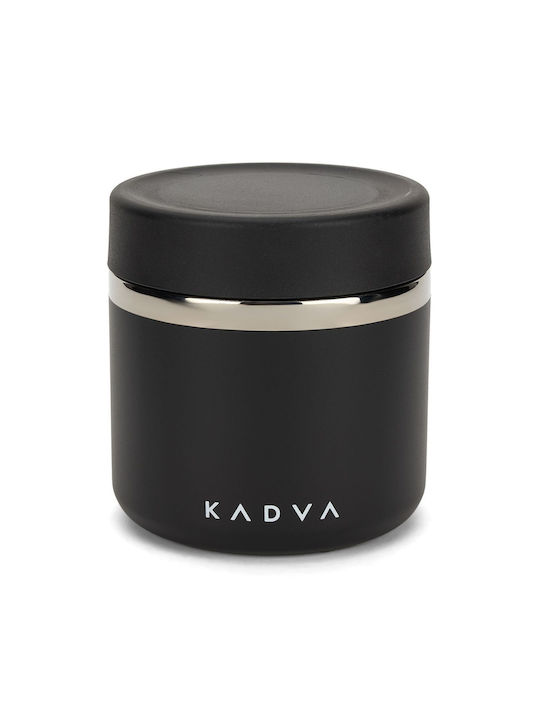 Kadva Cutie De Prânz Din Silicon Neagră 600ml