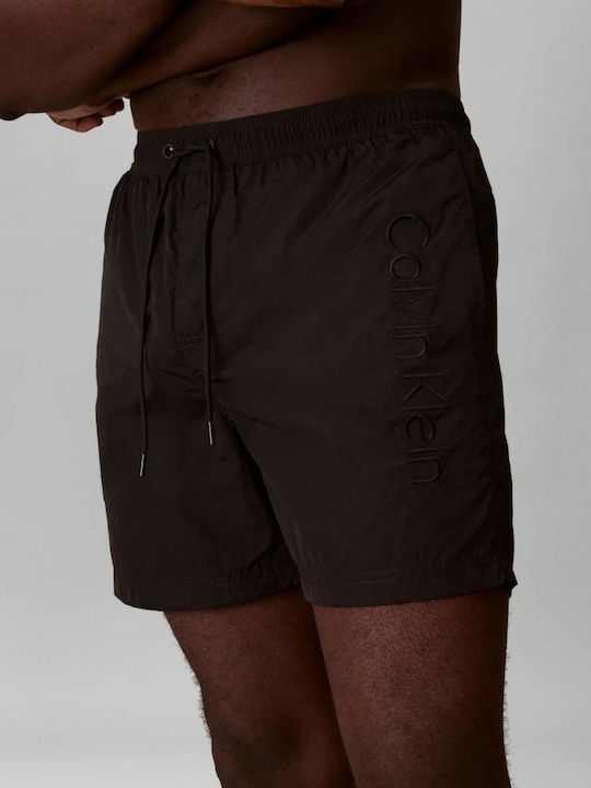 Medium Drawstring Мъжки Бански Шорти Черен