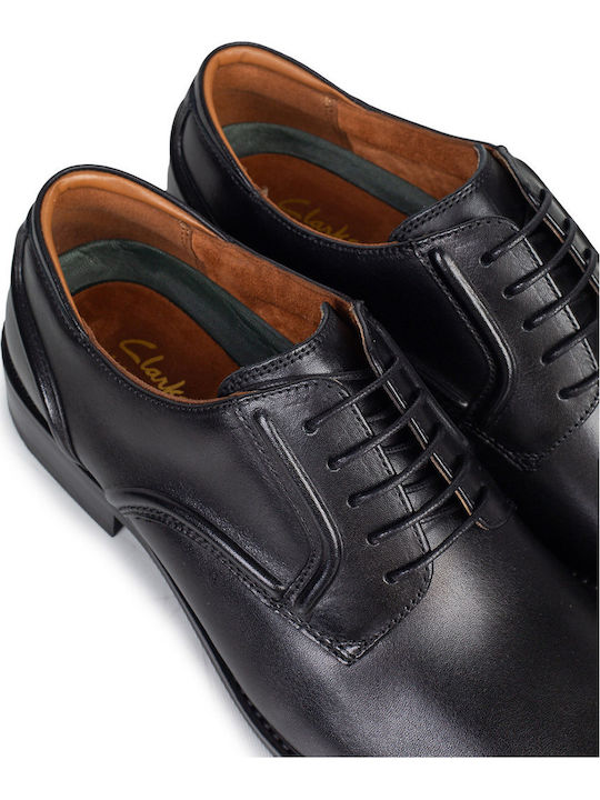 Handgefertigte Leder Herrenschuhe Schwarz