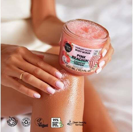 Natura Siberica Organic Shop Pink Beachin' Body Scrub 300ml