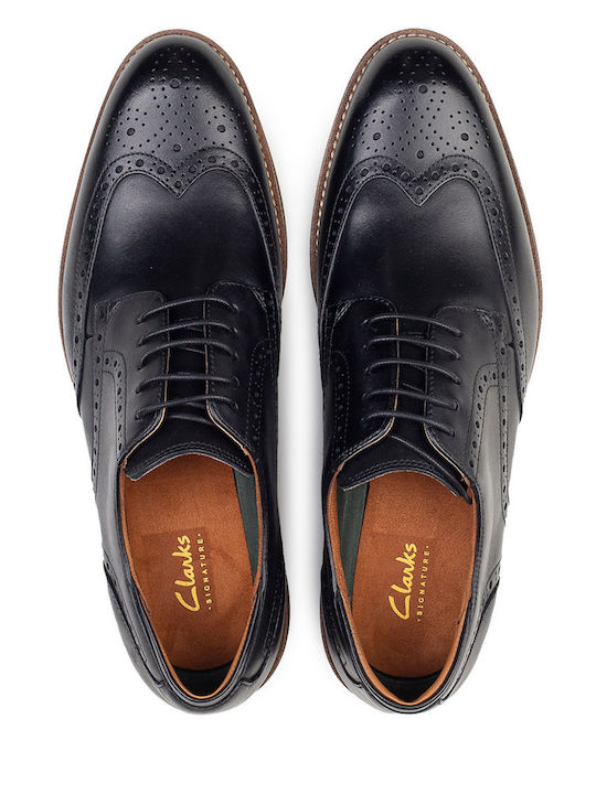 Leather Men's Black Oxfords