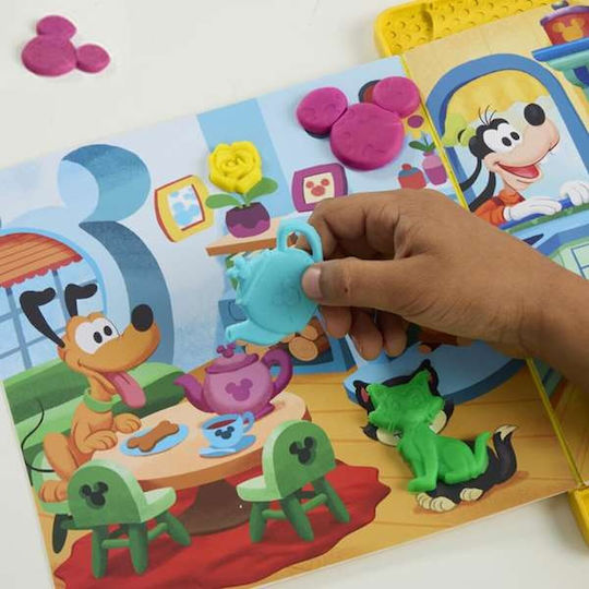 Hasbro Плей-Доу Пластелини - Игра Disney Junior On-the-Go Пекарна Кухня за 2+ Години 3 Части