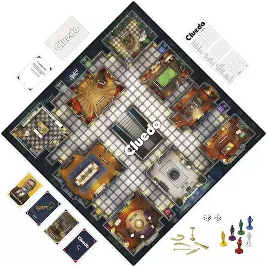 Board Game Cluedo The Classic Mystery for 2-6 Players 8+ Years Old Hasbro