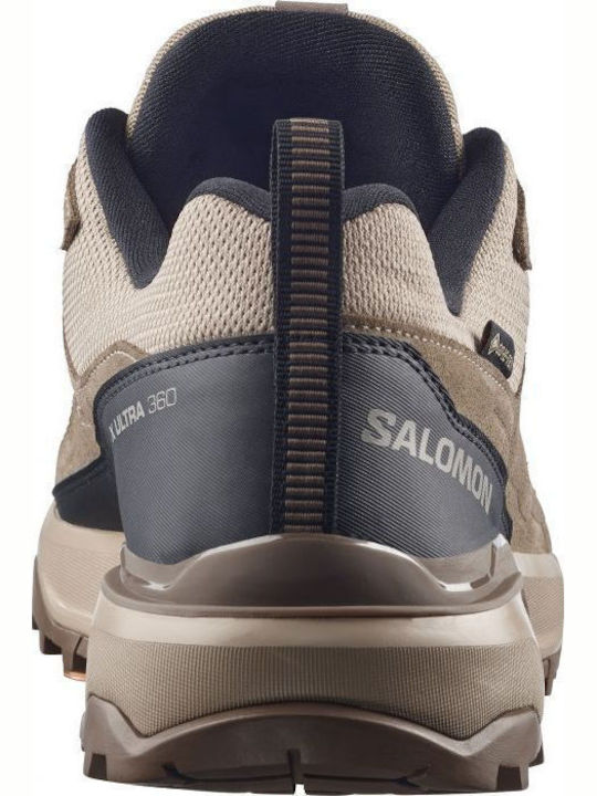 Salomon X Ultra 360 Ltr Gtx Men's Hiking Shoes Waterproof with Gore-Tex Membrane Brown