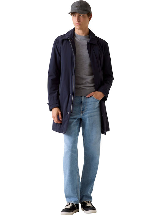 Men's Trenchcoat Smart Blue