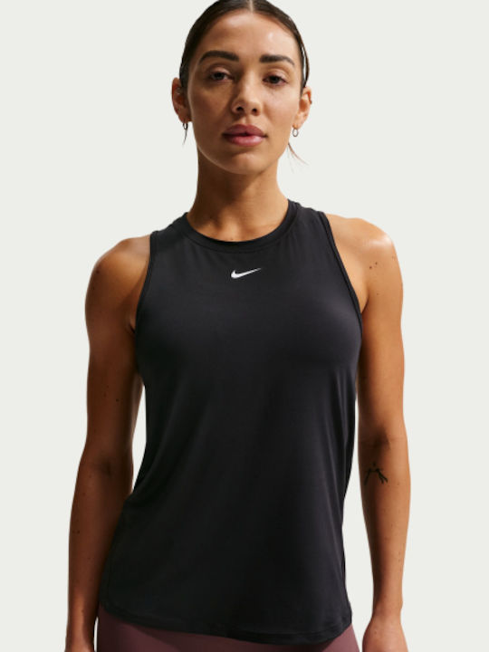 Women's Sleeveless Black Blouse