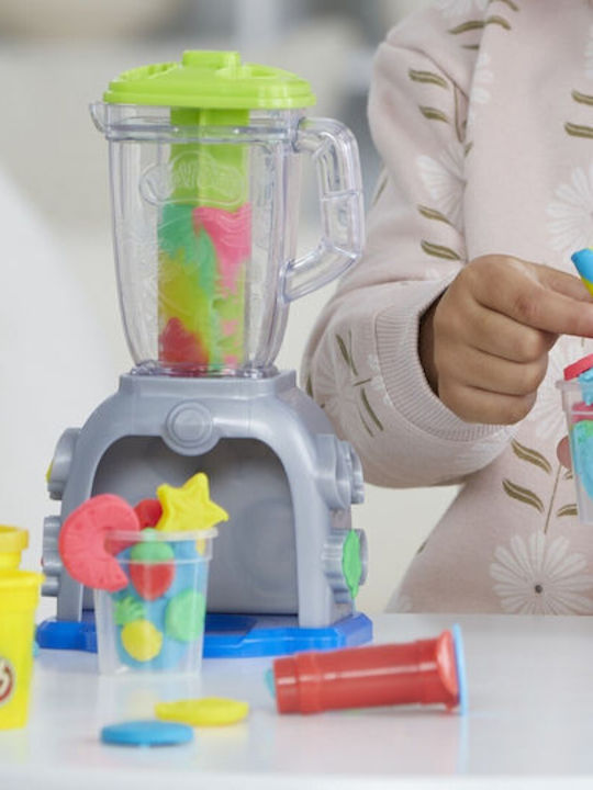 Play-Doh Πλαστελίνη - Παιχνίδι Swirlin' Smoothies Blender Για 3+ Ετών Hasbro