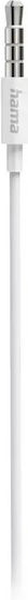 HAMA 01378628 Căști Handsfree In-ear Cu Mufă 3.5mm Alb