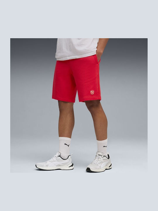 Essentials Elevated Herren Shorts Rot